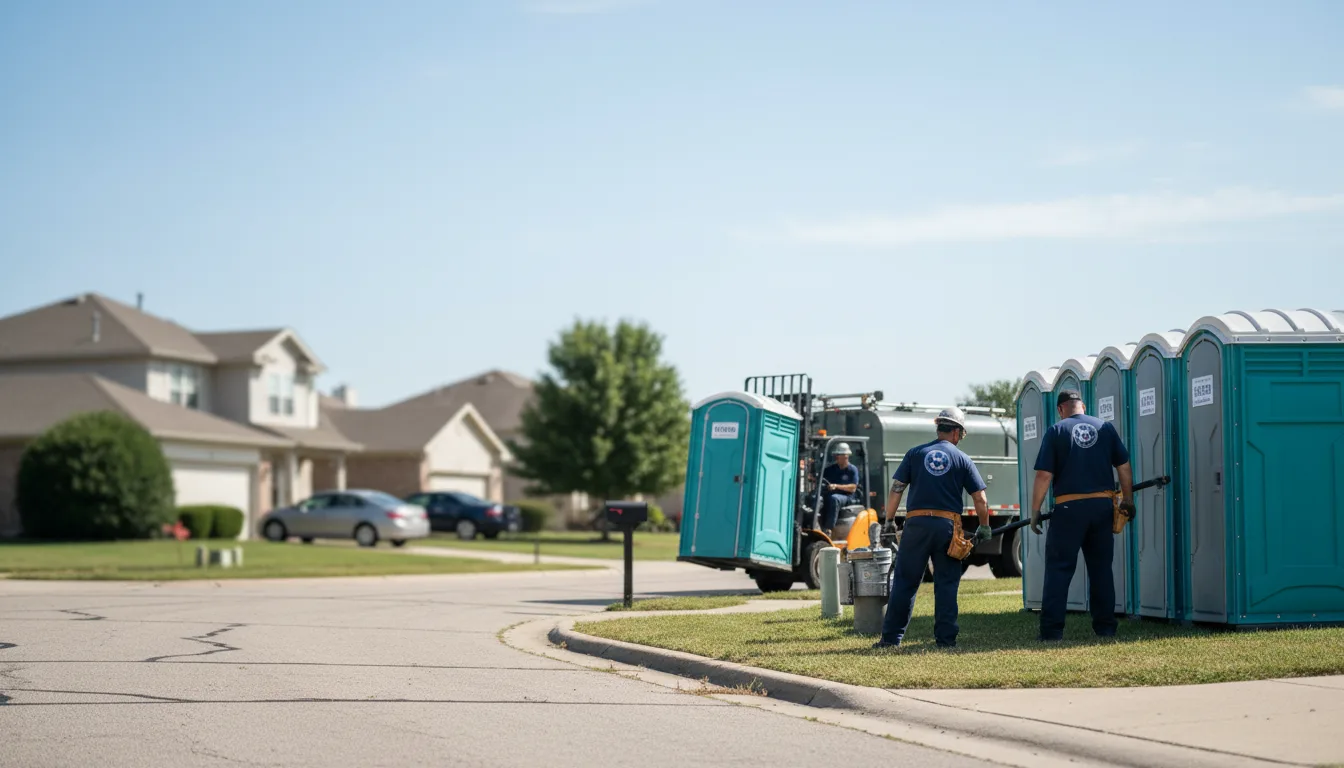 Porta Potty Rental in Coppell, TX near me